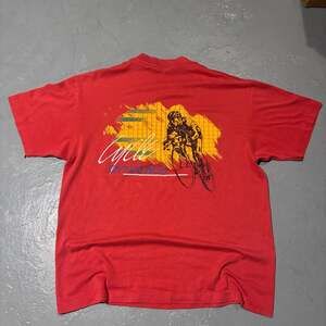 Vintage 90s Fluid Dynamics Pocket Tshirt
